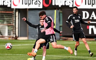 Beşiktaş, Samsunspor hazırlıklarını 3 eksikle sürdürdü