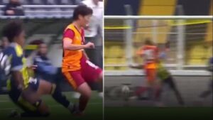 Fenerbahçe-Galatasaray derbisinde olay pozisyonlar