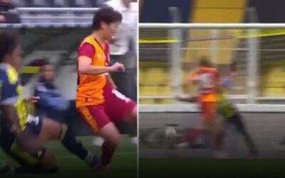 Fenerbahçe-Galatasaray derbisinde olay pozisyonlar