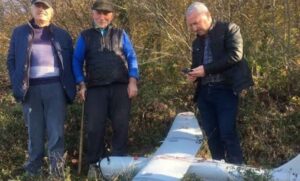 Kocaeli’de Rusya’ya ait Orlan İHA düştü: İşte görüntüler