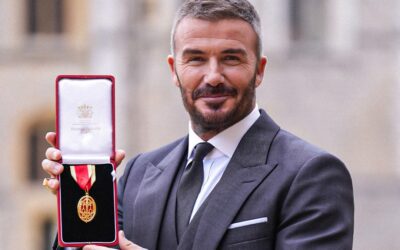 David Beckham'a şövalye ünvanı verildi