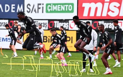 Beşiktaş 3 eksikle çalıştı