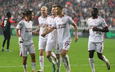 Samsunspor Avrupa’da liderliği aldı! Müthiş başarı