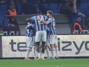 Trabzonspor muhteşem döndü! Zirveye yaklaştı