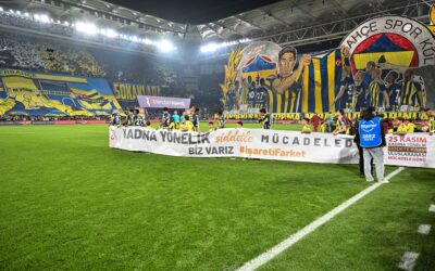 Fenerbahçe-Galatasaray maçı öncesi dev koreografi