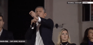 Özgür Özel'den müthiş iddia: 5.5 milyon TL kırmızı karta oynamış!