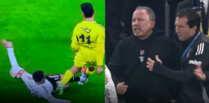 Derbide ortalık karıştı! Sergen Yalçın çılgına döndü