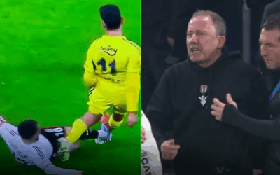 Derbide ortalık karıştı! Sergen Yalçın çılgına döndü