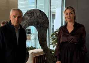 Rıza Çalımbay’ın kızı sergi açtı