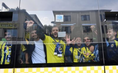 1900 Fenerbahçe taraftarı derbi için Dolmabahçe'de!