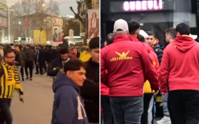 Kadıköy'ü derbi heyecanı sardı