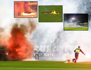 Takım küme düştü, taraftar stadı ateşe verdi!