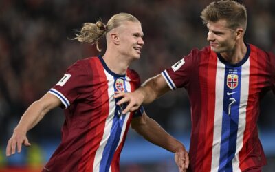 Norveç, İsrail'i 5 golle yıktı! Haaland tarihe geçti
