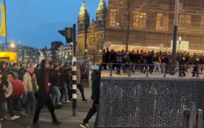 Amsterdam'da gerginlik! Galatasaray taraftarları gözaltına alındı