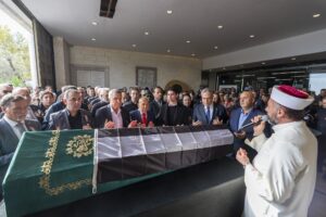 Levent Erdoğan son yolculuğuna uğurlandı