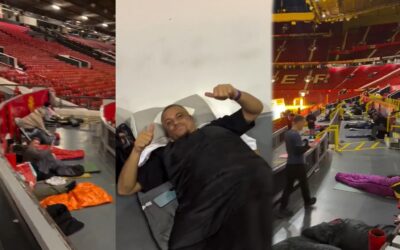 Dünya devi stadını evsizlere açtı!