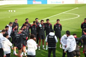 Millilerde hazırlıklar devam ediyor.