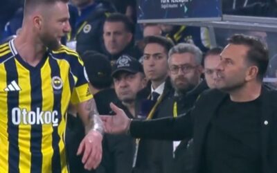 Derbide gerilim… Skriniar ile Okan Buruk kapıştı!